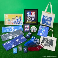 DAISOと「キャプテン翼 ライジングサン」のコラボアイテム。