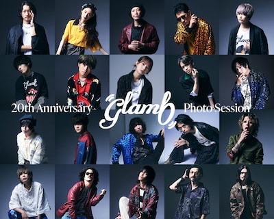 「glamb 20th Anniversary Photo Session」キービジュアル