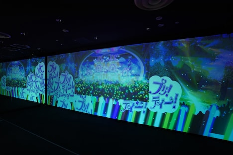 展示会場の様子。