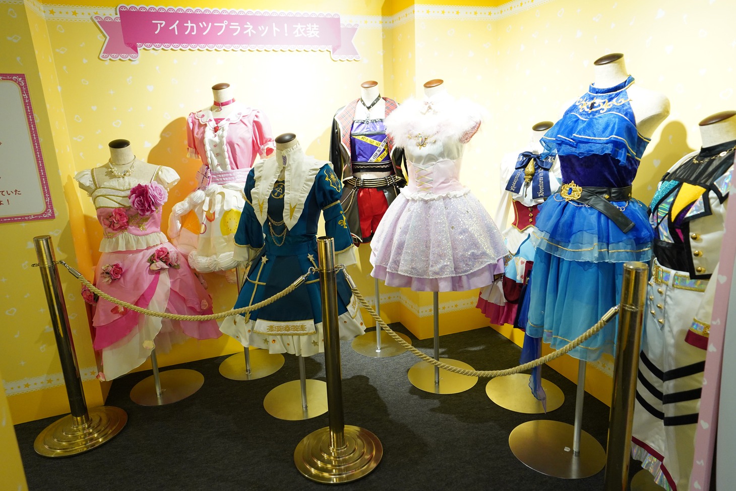 展示会場の様子。