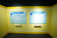 展示会場の様子。