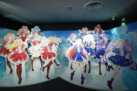 展示会場の様子。