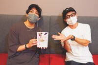 「年上のひと」のドラマCDで青村翼役を演じる中島ヨシキ、永津和臣役を演じる野島裕史。