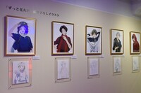 「特『刀剣乱舞-花丸-』～雪月華～ずっと花丸展」より。※展覧会の写真は特別に許可を得て撮影している。