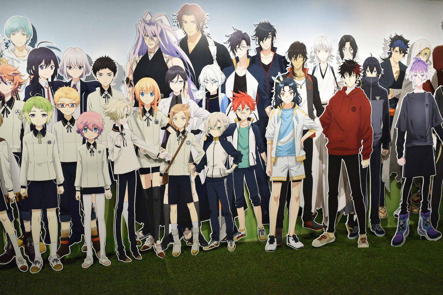 「特『刀剣乱舞-花丸-』～雪月華～ずっと花丸展」より。※展覧会の写真は特別に許可を得て撮影している。