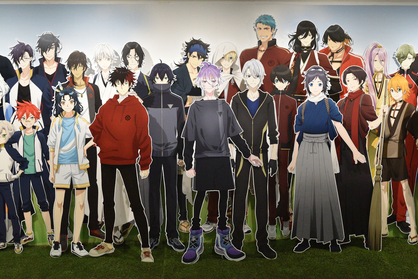 「特『刀剣乱舞-花丸-』～雪月華～ずっと花丸展」より。※展覧会の写真は特別に許可を得て撮影している。