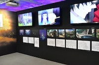「特『刀剣乱舞-花丸-』～雪月華～ずっと花丸展」より。※展覧会の写真は特別に許可を得て撮影している。