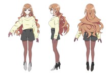 寶月詠子（CV：花澤香菜）。禮應大学1年生。夜宵の従姉妹で螢多朗の幼なじみ。霊媒体質ではないが、オカルトが大好きで夜宵の心霊スポット巡りによく付き合っている。 (c)近藤憲一／集英社・ダークギャザリング製作委員会