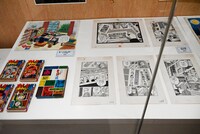 「第一章 まんが道のはじまり」より、「まんが道」の直筆原稿。