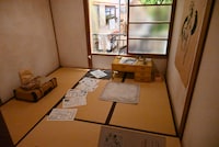 豊島区立トキワ荘マンガミュージアムの館内。