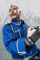 吉田メタル扮するアレックス・ルイ・アームストロング。