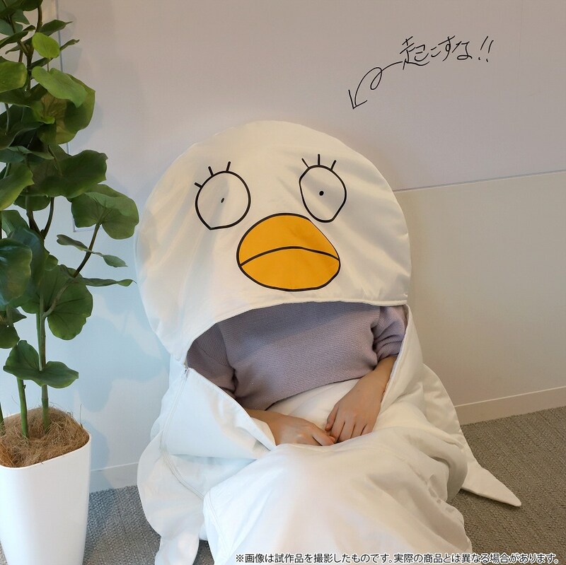 エリザベスの寝袋の使用イメージ