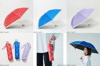 「ONOFFYFREE×『黒子のバスケ』折り畳み傘（火神モデル）」、「ONOFFYFREE×『黒子のバスケ』折り畳み傘（青峰モデル）」、「ONOFFYFREE×『黒子のバスケ』折り畳み傘（紫原モデル）」。