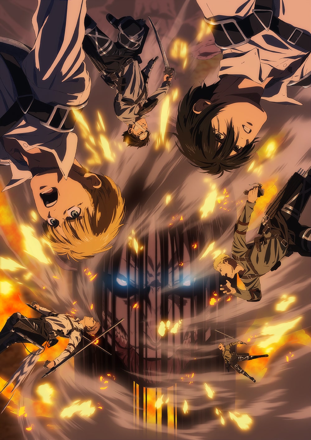進撃の巨人 The Final Season完結編のキービジュ公開 Part 1 Part 2の全話一挙配信決定 コミックナタリー