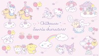 「ちいかわ×サンリオキャラクターズ」ビジュアル