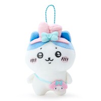 「ちいかわ×サンリオキャラクターズ マスコットホルダー（ハチワレ）」