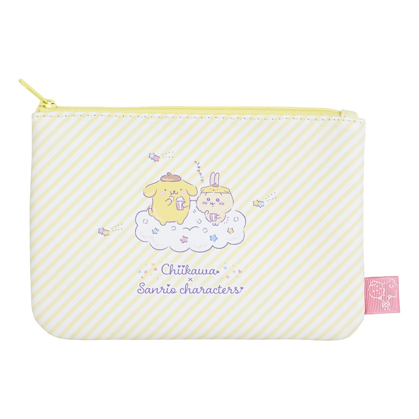 「ちいかわ×サンリオキャラクターズ ミニフラットポーチ」