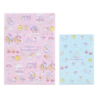 「ちいかわ×サンリオキャラクターズ クリアファイル」