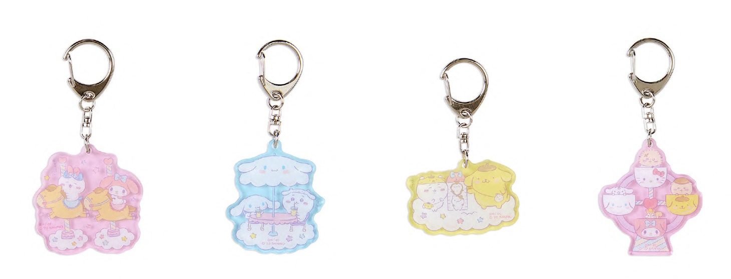 「ちいかわ×サンリオキャラクターズ シークレットアクリルキーホルダー」