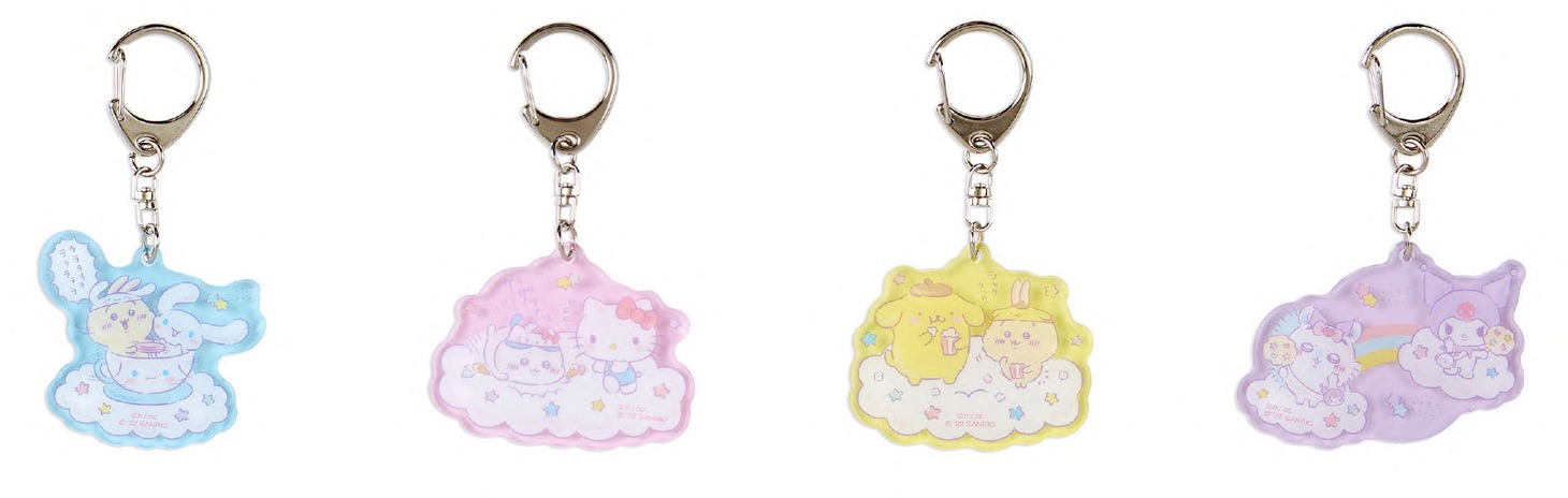 「ちいかわ×サンリオキャラクターズ シークレットアクリルキーホルダー」