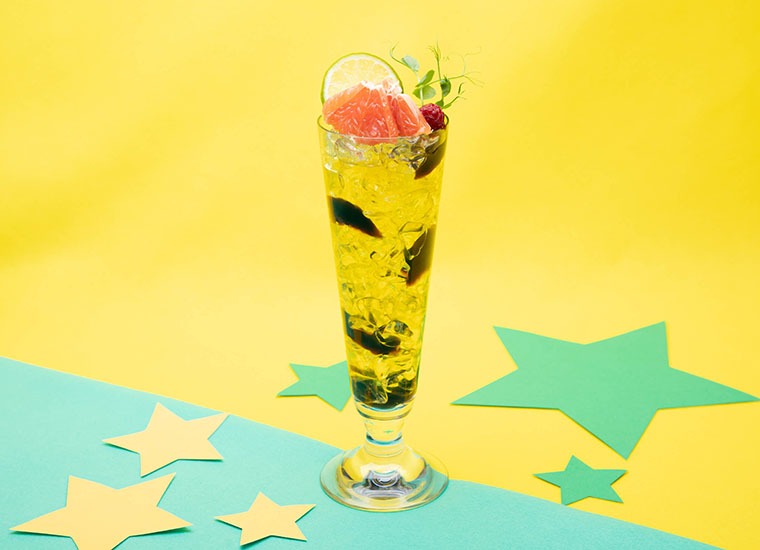 「ラムのトラ柄ソーダ」