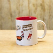 「パンケーキセット」に付属するマグカップ。