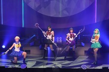 「『美少女戦士セーラームーン』30周年記念 Musical Festival -Chronicle-」公開ゲネプロの様子。