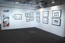 「しげの秀一原画展」の様子。