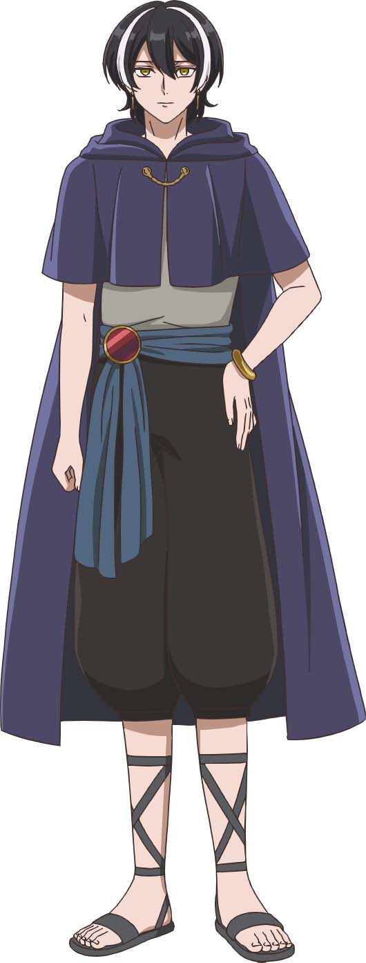 シトリ（CV：松岡禎丞）。マルバスと同じ大悪魔。崩国の十三災の一柱。一度眠りに入ると、数百年目を覚まさない。(c)星野 真・小学館/「ノケモノたちの夜」製作委員会