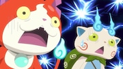 「妖怪ウォッチ♪ ジバニャンVSコマさん もんげー大決戦だニャン」の場面カット。