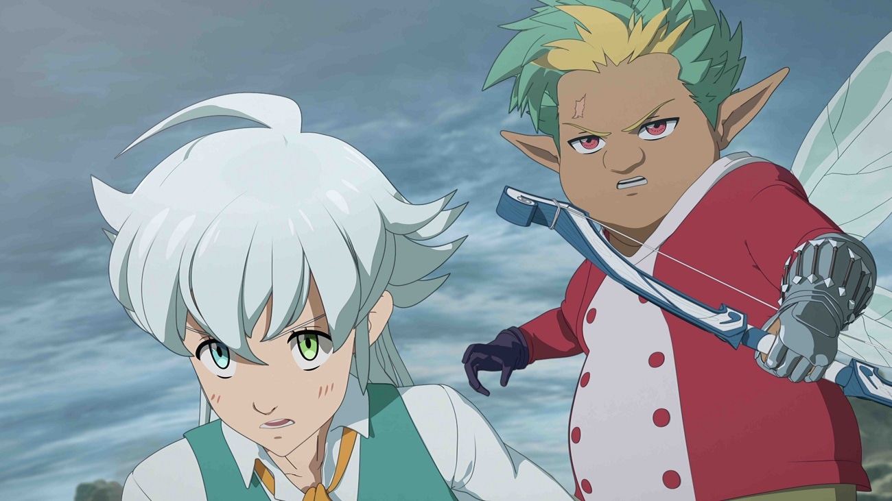 アニメ映画「七つの大罪 怨嗟のエジンバラ」前編の場面カット。