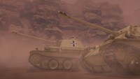 アニメ「ガールズ＆パンツァー 最終章」第4話のティザーPVより。 (c)GIRLS und PANZER Finale Projekt