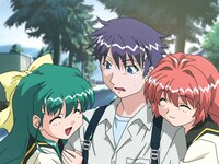 アニメ「おねがい☆ツインズ」より。 (c)Please!/バンダイビジュアル