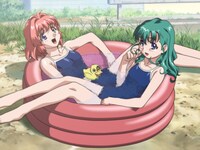 アニメ「おねがい☆ツインズ」より。 (c)Please!/バンダイビジュアル