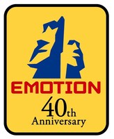 EMOTION40周年の記念ロゴ。 (c)Bandai Namco Filmworks Inc.