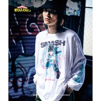 「Izuku Midoriya Long Sleeves T」着用イメージ