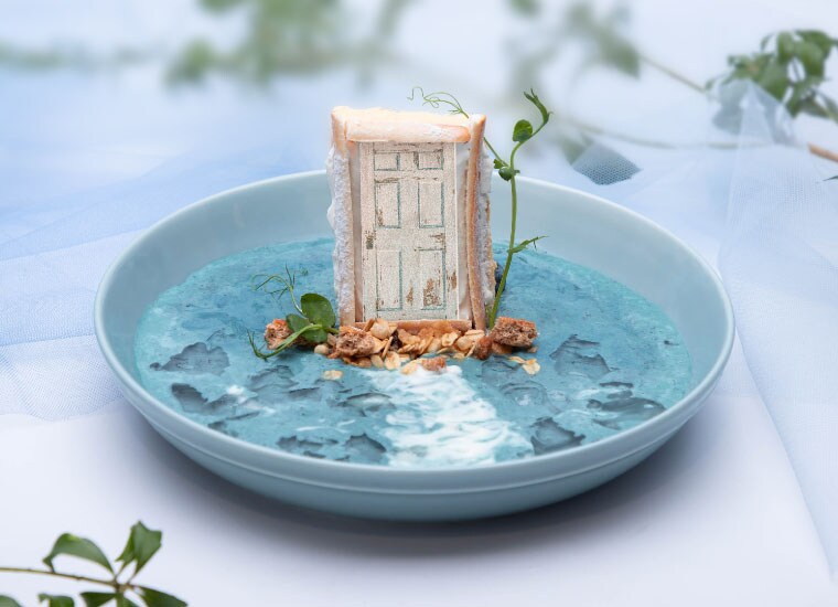 「扉のアサイーボウル」