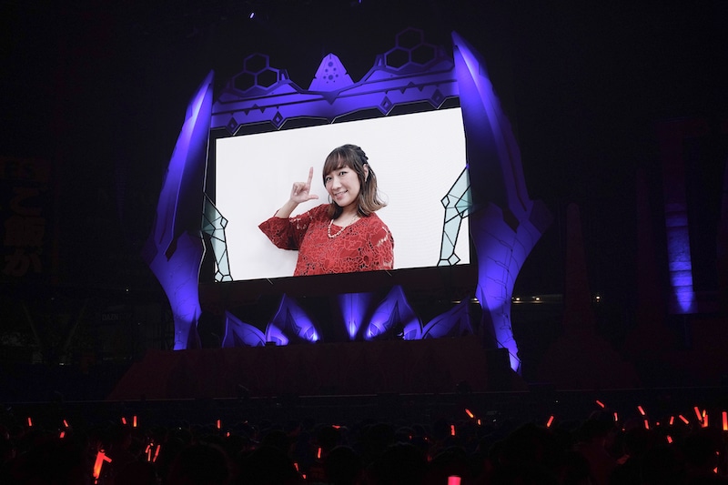 ライブイベント「シンフォギアライブ2020→2022」の様子。
