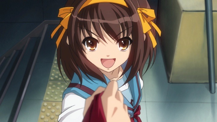 TVアニメ「涼宮ハルヒの憂鬱」より。 (c)2006 谷川 流・いとうのいぢ／SOS団 (c)2007,2008,2009 谷川 流・いとうのいぢ／SOS団