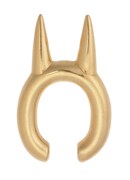 「Power horn ear cuff」
