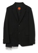 「Door opal gabardine slim jacket」