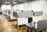 台湾漫画基地3階の創作スペース。