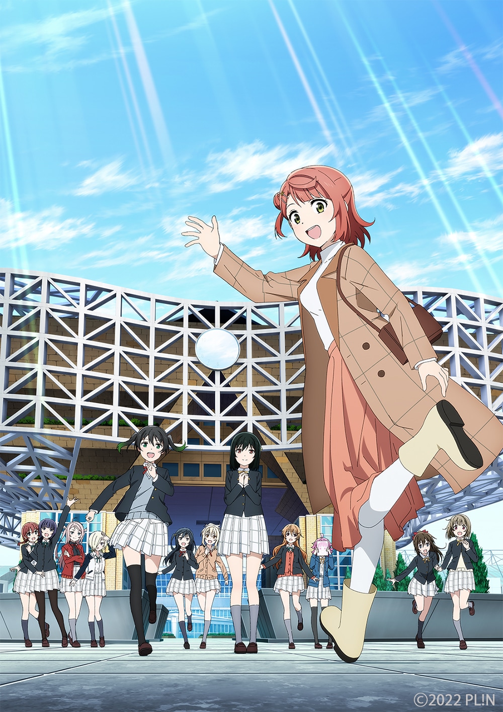 6月23日より劇場公開される「ラブライブ！虹ヶ咲学園スクールアイドル同好会」新作OVAのティザービジュアル。