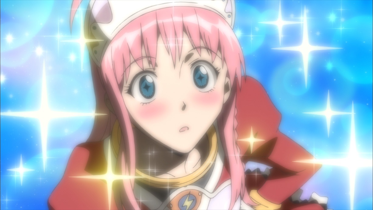 アニメ「トップをねらえ2！」より。(c)2003 GAINAX／TOP2委員会