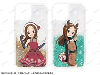 「描き下ろしイラスト 高木さん クリスマスver. グリッターiPhoneケース（全2種）