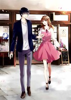 付録となる「京都寺町三条のホームズ」両面クリアファイルのイラスト。