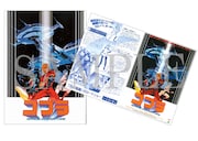 「スペースアドベンチャー コブラ」の復刻版劇場パンフレットとチラシ。