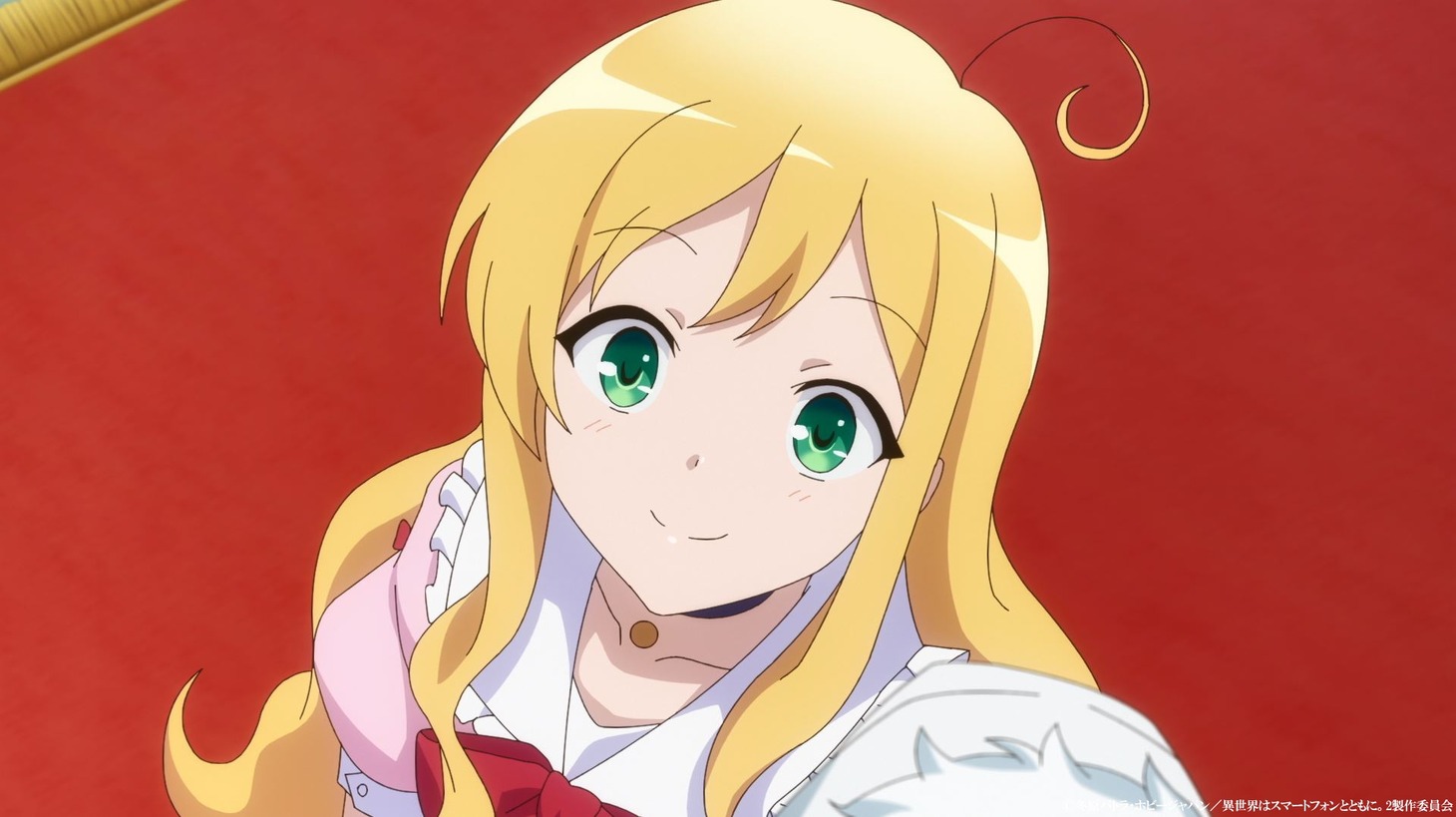 TVアニメ「異世界はスマートフォンとともに。2」PV第1弾より。 (c)冬原パトラ・ホビージャパン／異世界はスマートフォンとともに。2製作委員会
