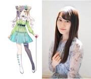 東坂ミオ役の小倉唯。