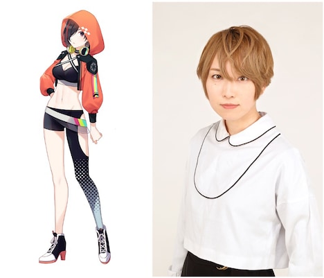 南曜スバル役の日向未南。